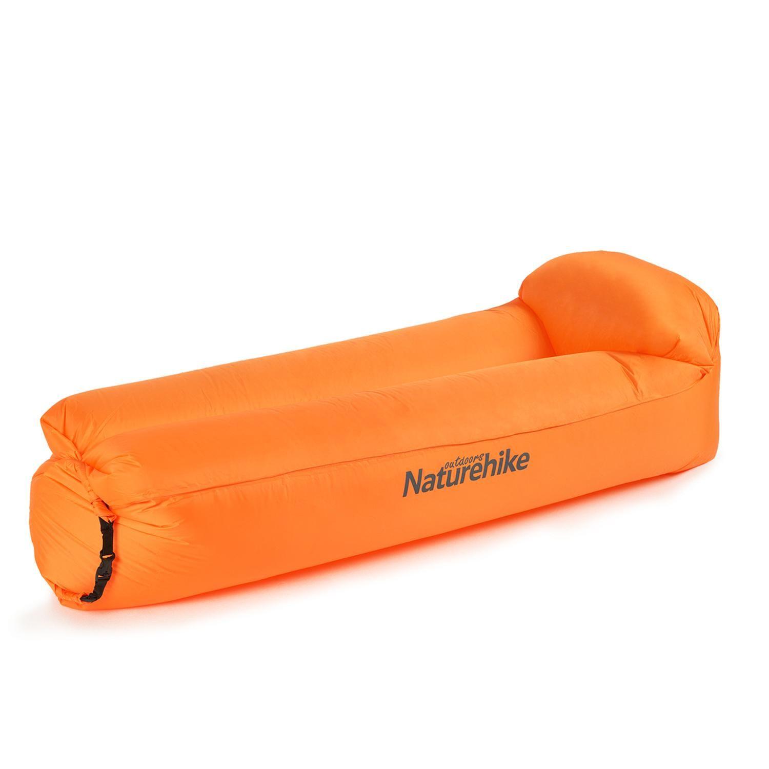 Sofa Inflable Portatil De Doble Capa Con Almohada-0