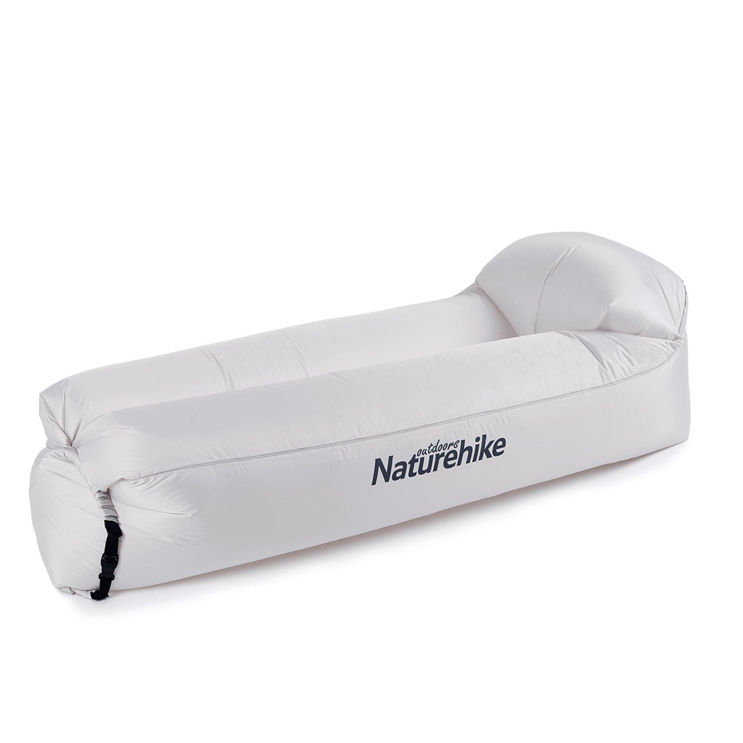 Sofa Inflable Portatil De Doble Capa Con Almohada-0