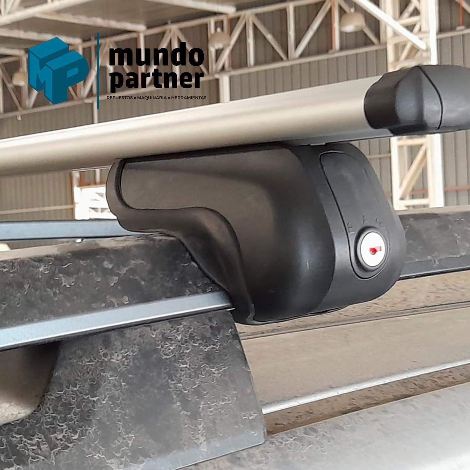 Barra Porta Equipaje Riel Abierto Parrila Auto Universal-4