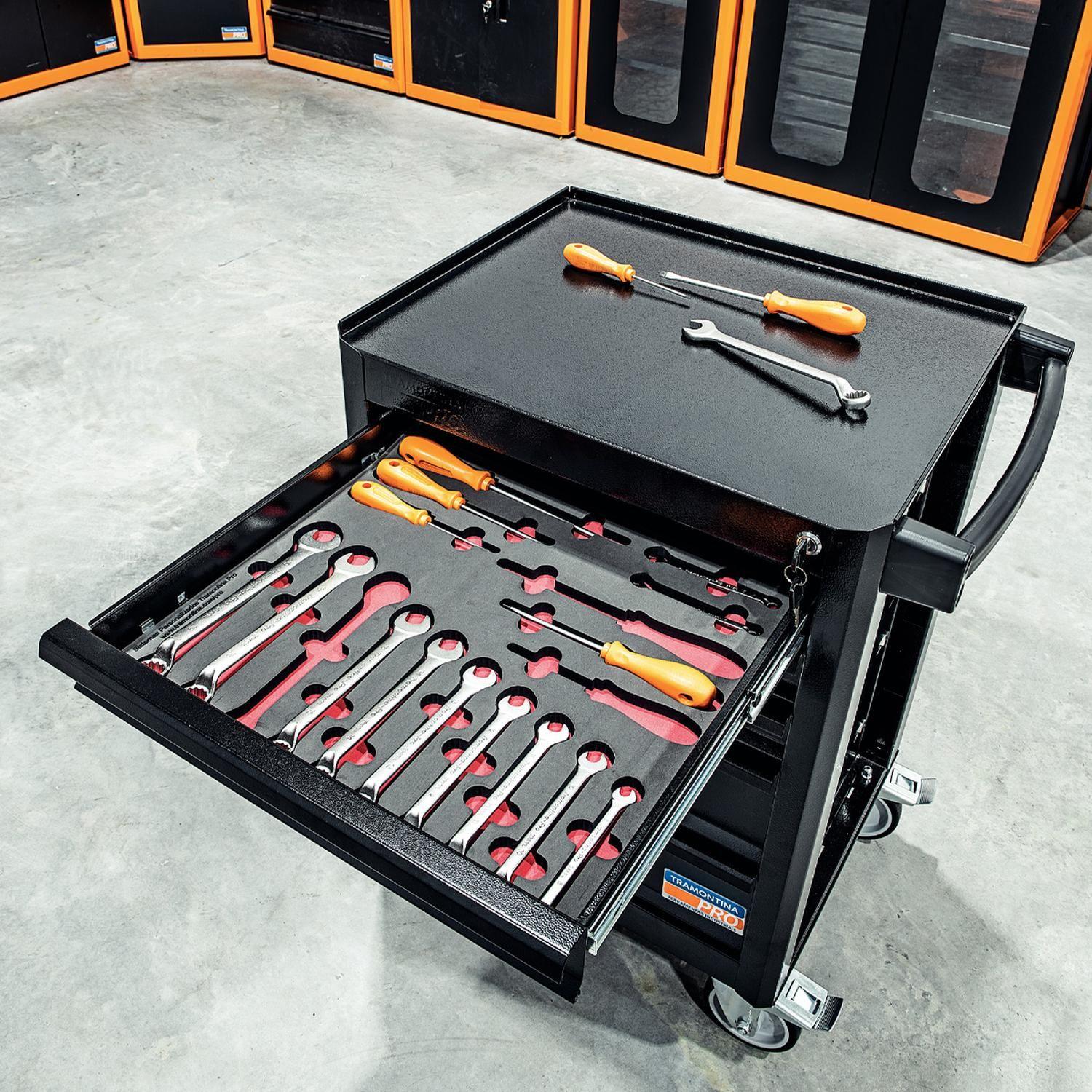 GABINETE PARA HERRAMIENTAS 5 CAJONES TRAMONTINA PRO-4