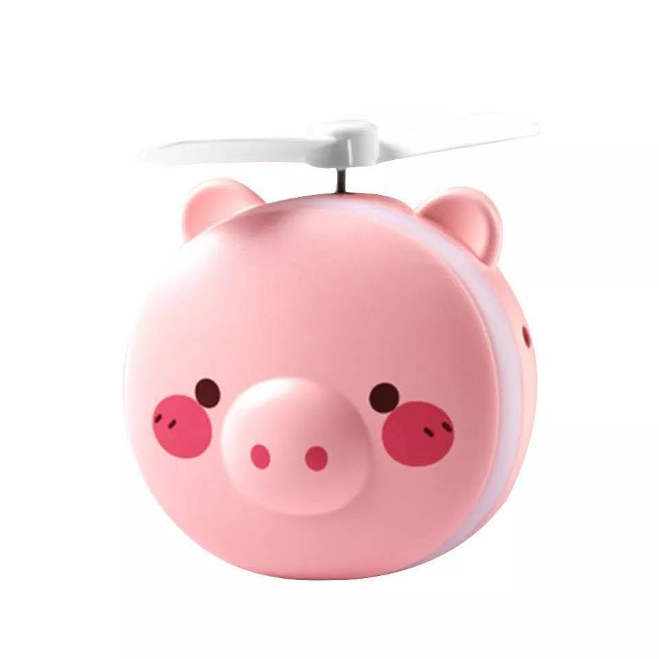 Mini Ventilador Usb Recargable Con Espejo + Luces Maquillaje-6
