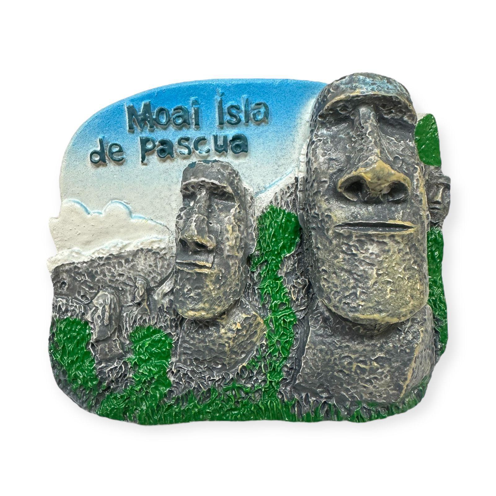 Pack x3 Imanes Refrigerador Decorativo Recuerdo Chile -2