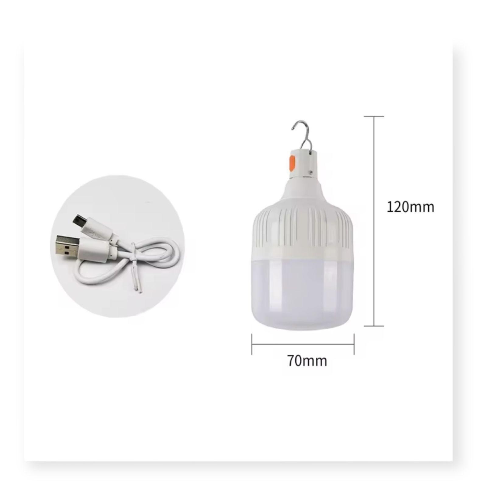 Portatil Recargable Emergencia Usb Luce 80w Led Lámpara Foco-3
