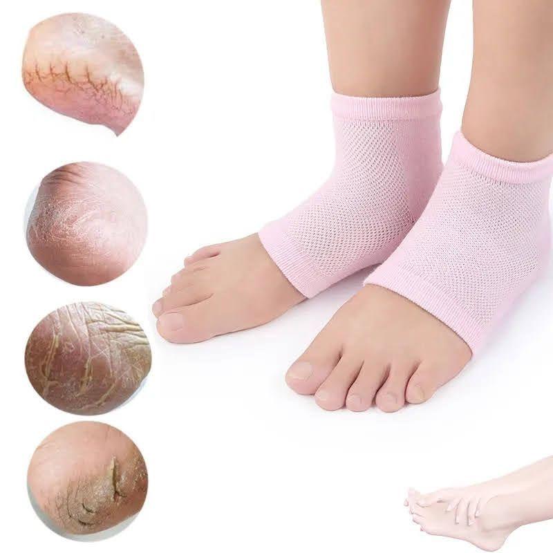 Calcetines Hidratantes Pies Lindos Gel Suavizante Antigrietas Talon-3