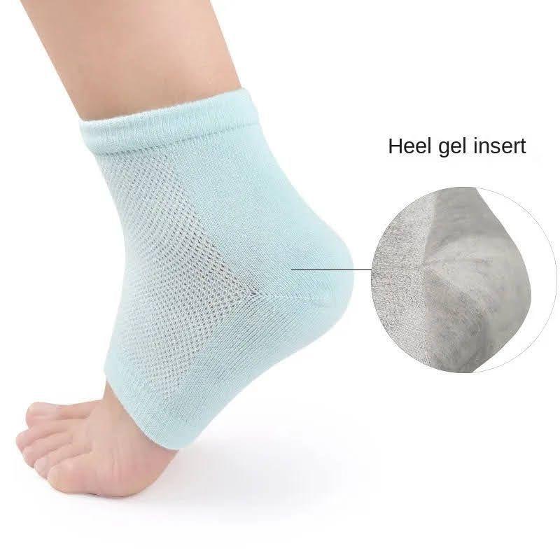 Calcetines Hidratantes Pies Lindos Gel Suavizante Antigrietas Talon-5