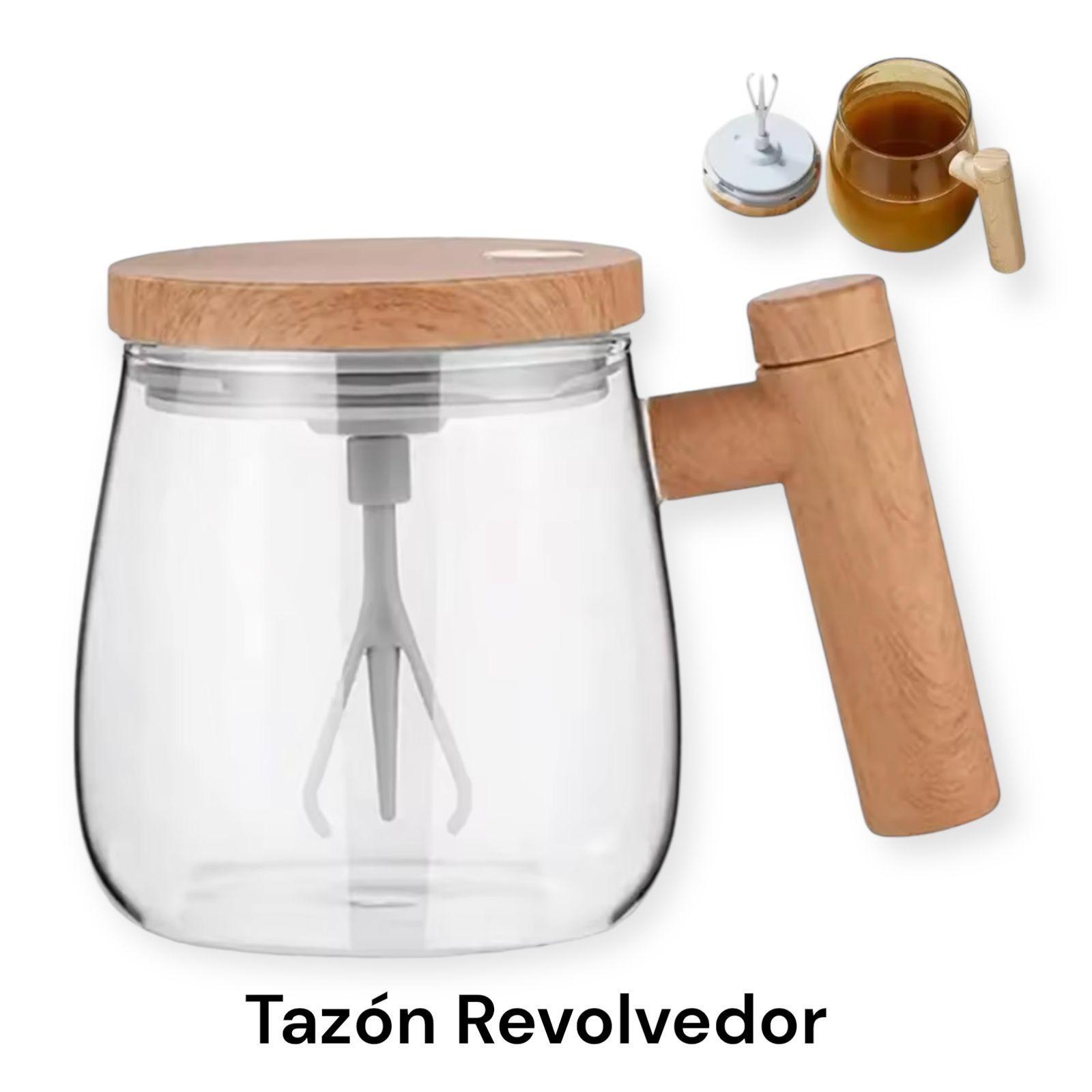 Taza Mezcladora Automatica Recargable Tazon Revolvedor-3