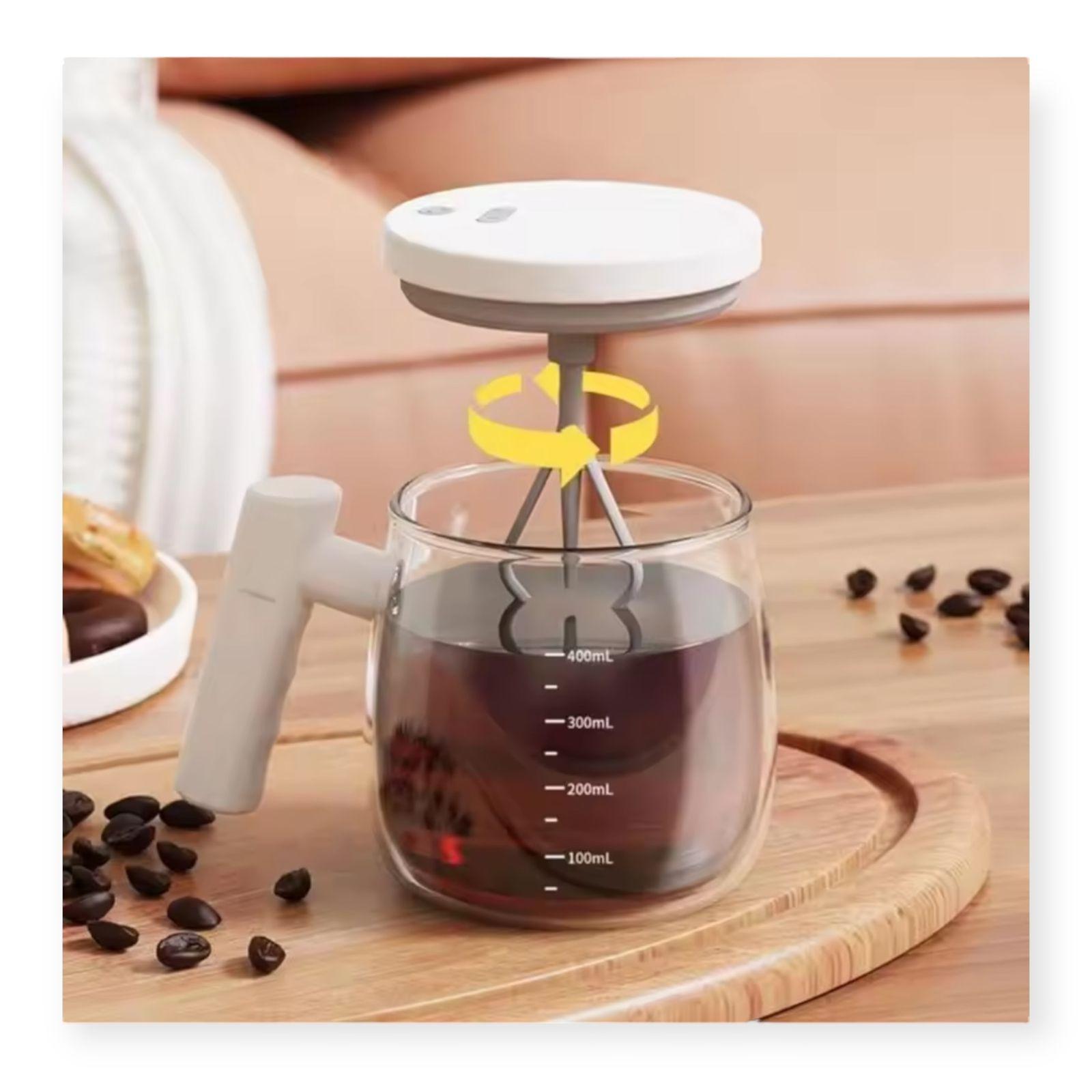 Taza Mezcladora Automatica Recargable Tazon Revolvedor-5