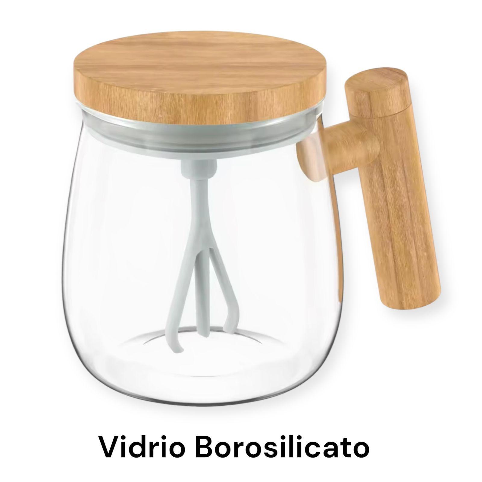 Taza Mezcladora Automatica Recargable Tazon Revolvedor-6