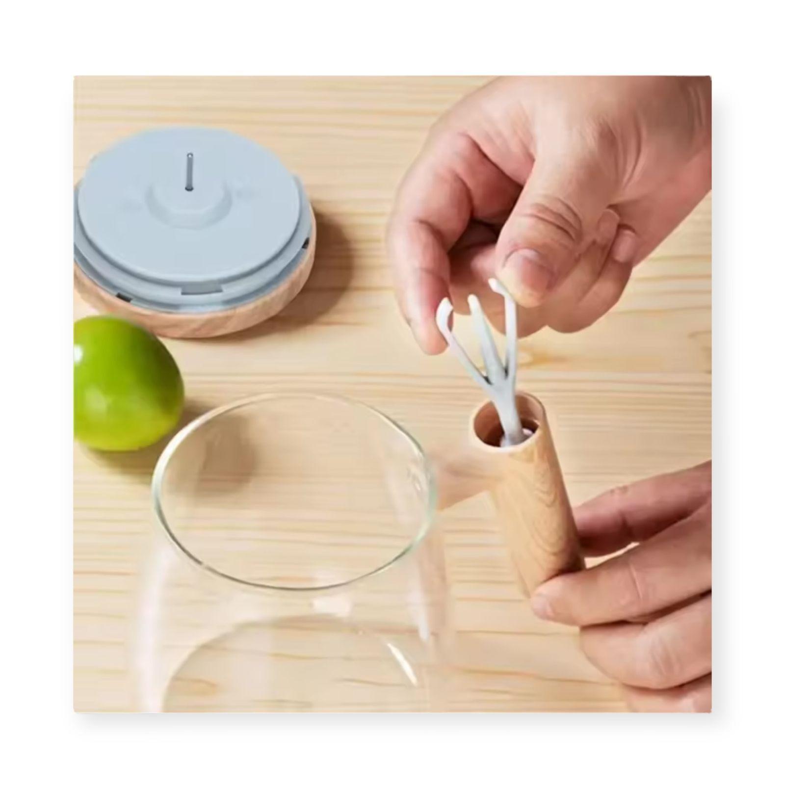 Taza Mezcladora Automatica Recargable Tazon Revolvedor-7
