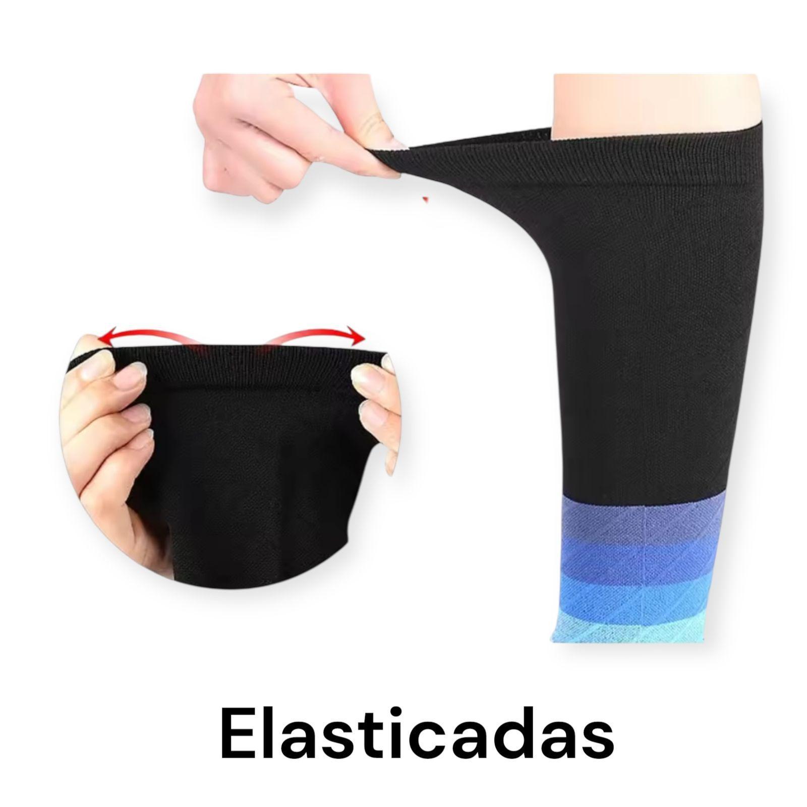 Medias Deportivas Compresion Sin Pie Calcetines Antideslizante 1 Par-4