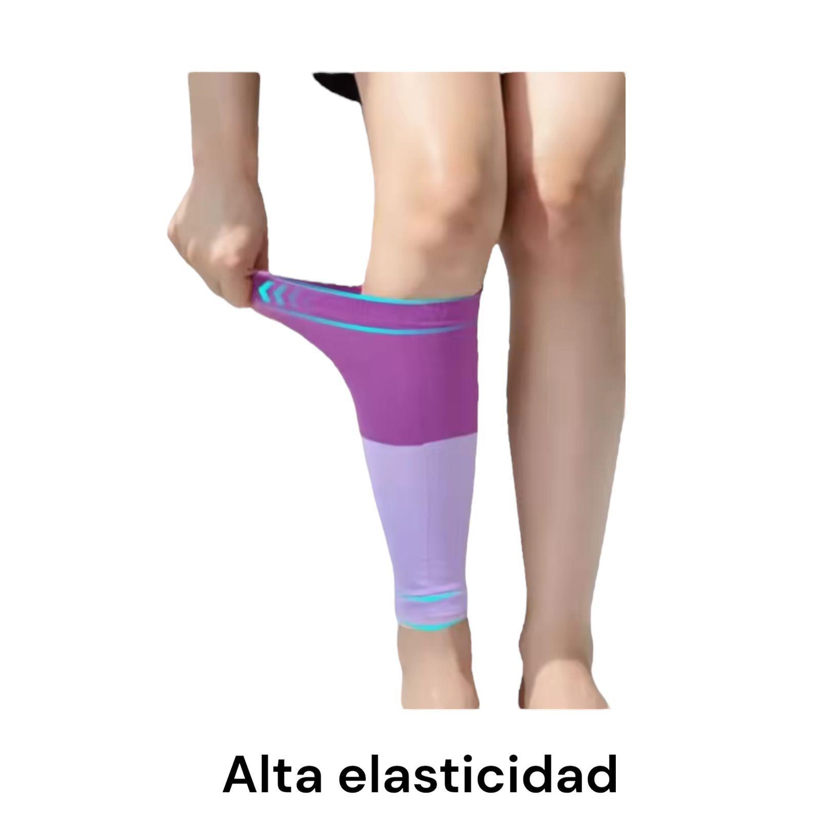Medias Deportivas Compresion Sin Pie Calcetines Antideslizante 1 Par-7