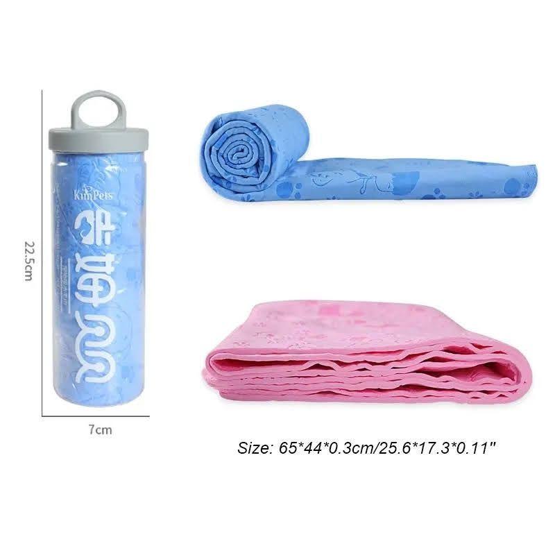 Toalla Super Absorbente Reusable Baño Perro Gato Mascotas -3