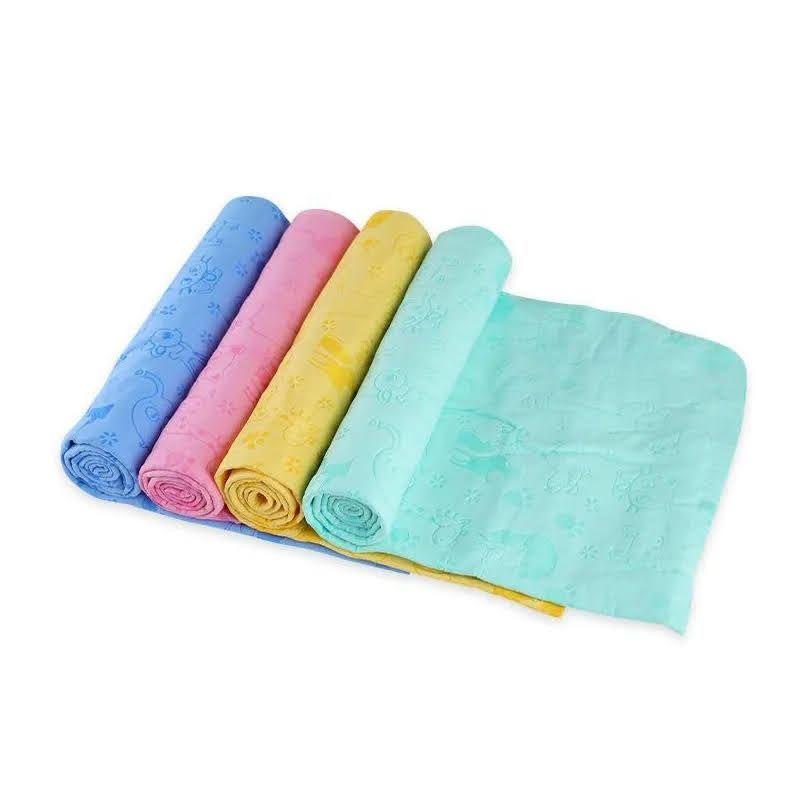 Toalla Super Absorbente Reusable Baño Perro Gato Mascotas -5