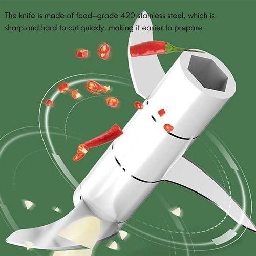 Picador De Ajo Multiuso Triturador De Ajo Electrico Usb-2