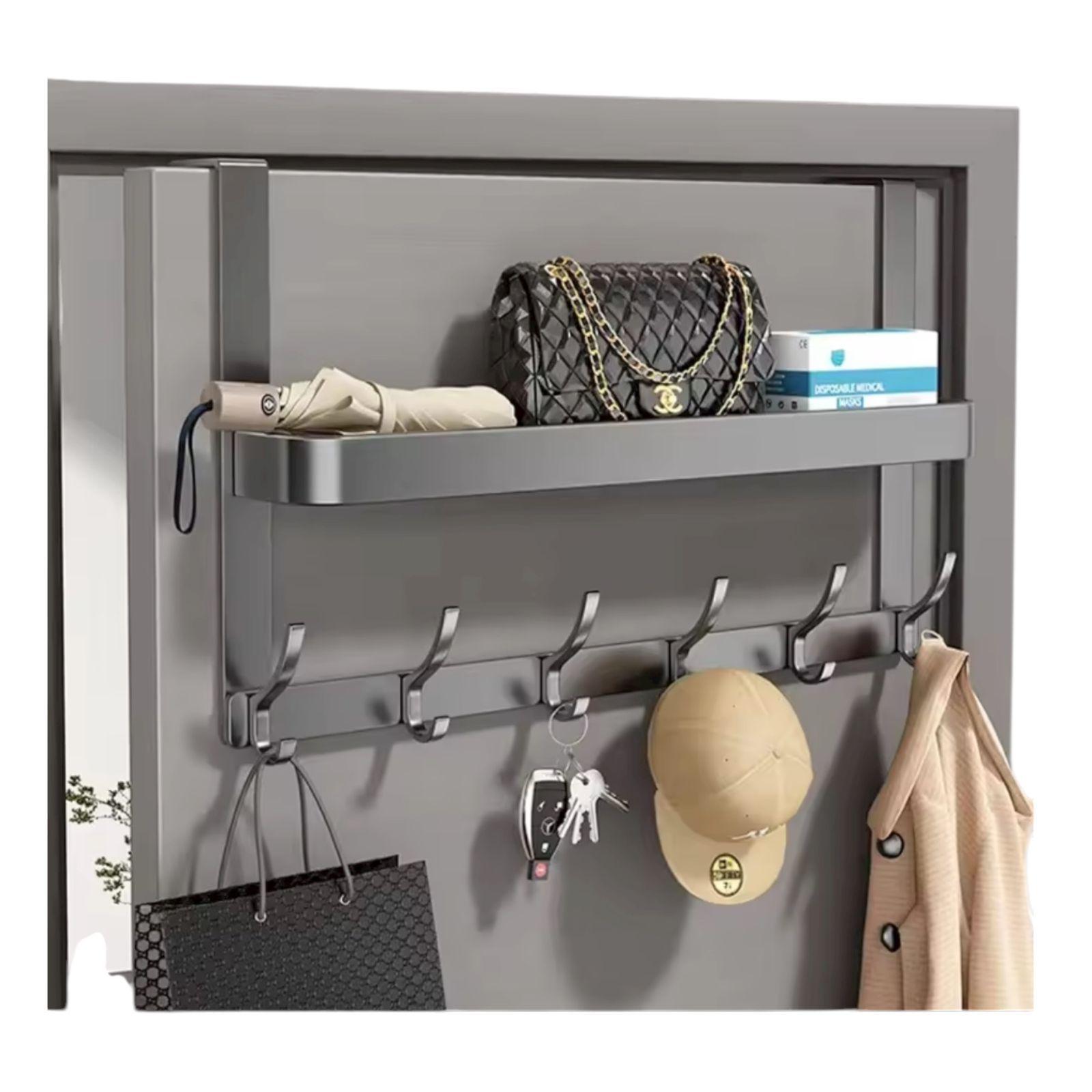 Organizador Colgante Para Puerta Repisa Perchero Colgador-4