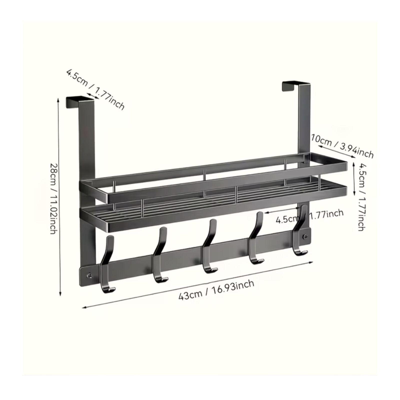 Organizador Colgante Para Puerta Repisa Perchero Colgador-9