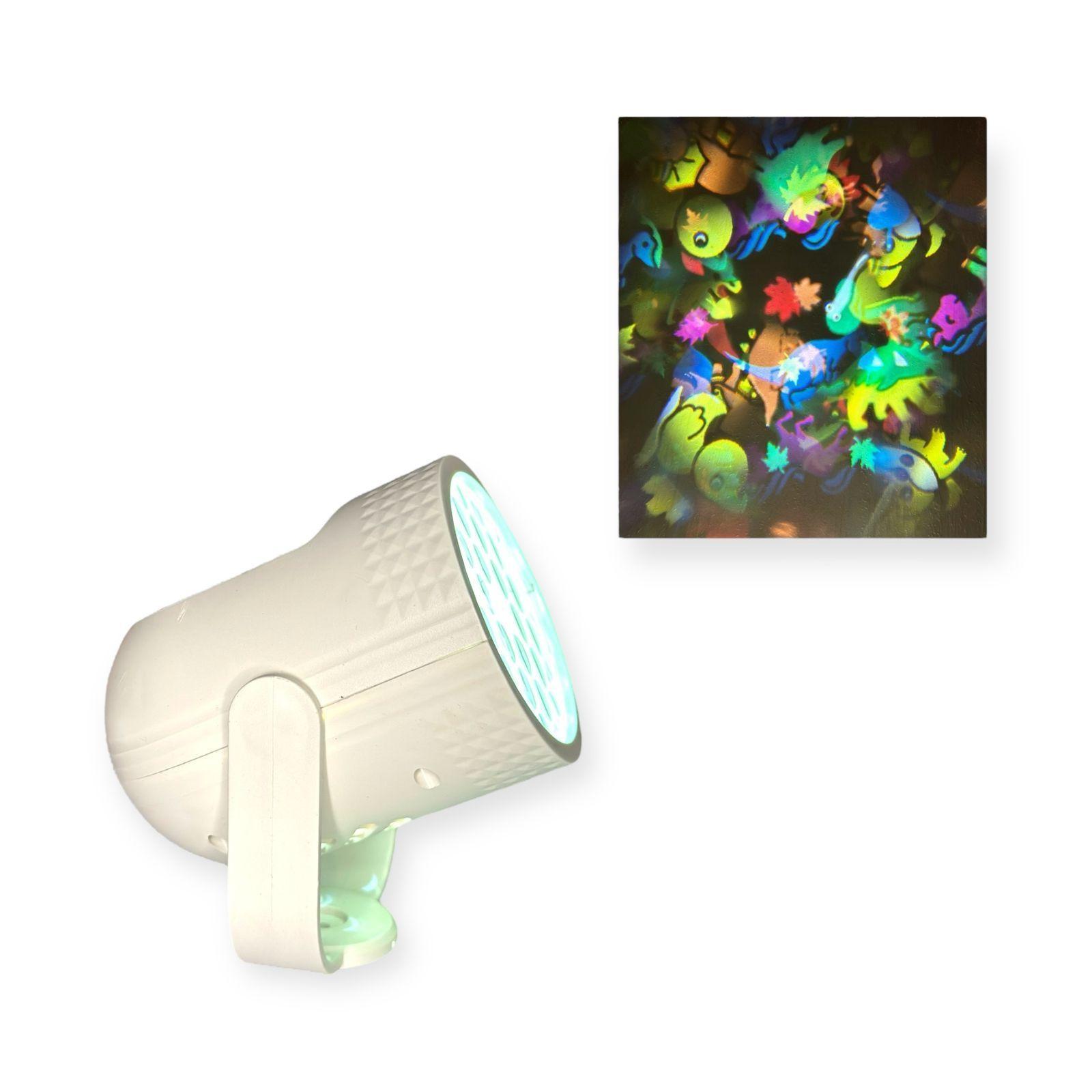 Lampara Led Proyector Espanta Cuco Usb Dinosaurios-5