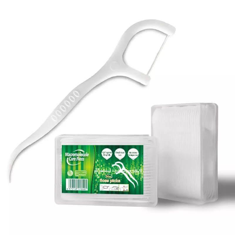 Palillo Hilo Dental Flosser - Limpieza Interdental - 100 Pcs-5
