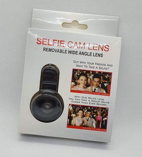 Lente Clip Ojo De Pez Selfie Celular 0.4x Universal Camara-2