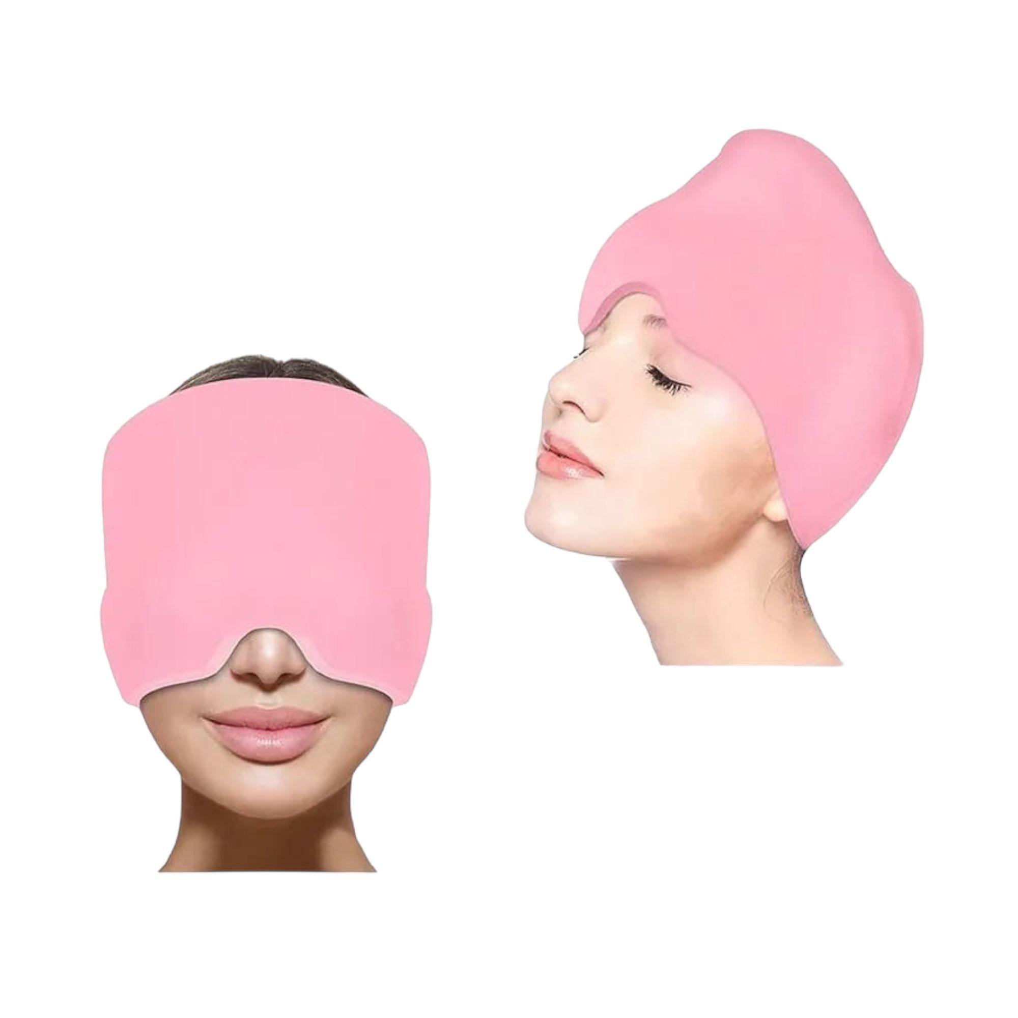 Gorro Gel Tipo Compresa Terapia Alivio Migraña Dolor Cabeza-4