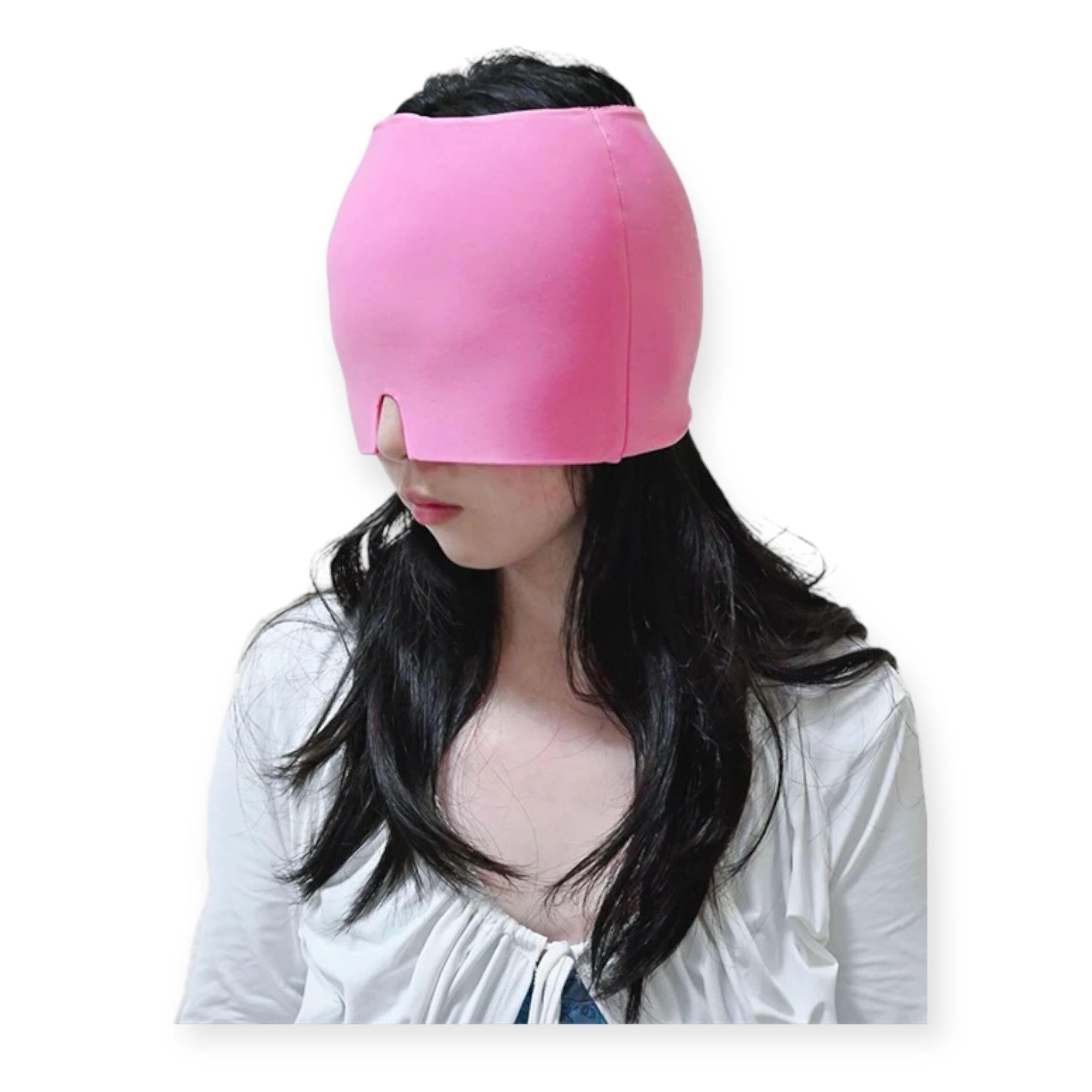 Gorro Gel Tipo Compresa Terapia Alivio Migraña Dolor Cabeza-6