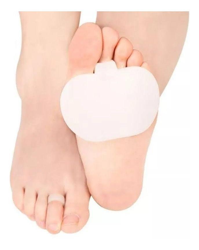 Almohadilla Plantar Metatarsal De Silicona Con Dedo-0