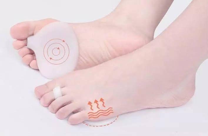 Almohadilla Plantar Metatarsal De Silicona Con Dedo-3
