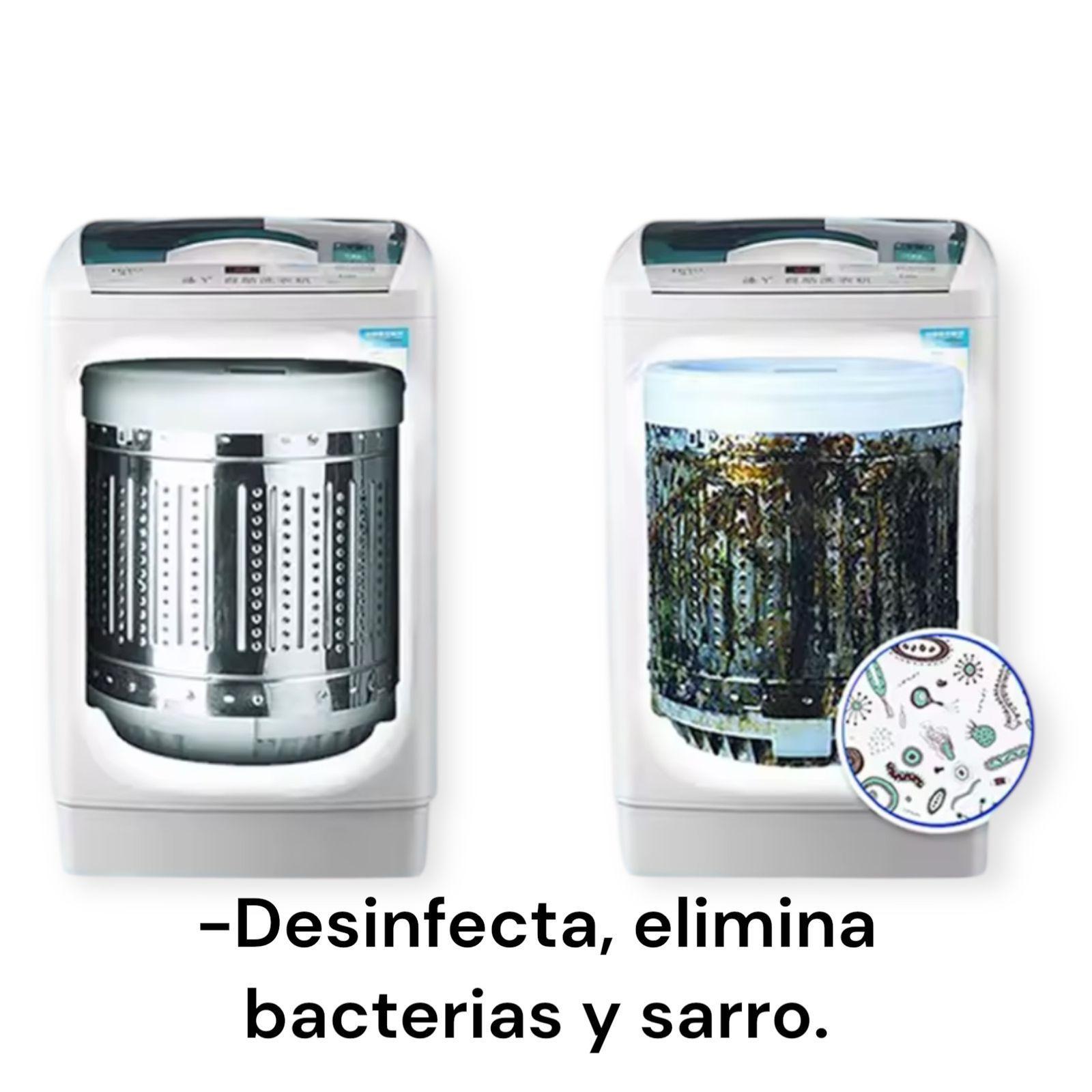 Pastillas Efervescentes Para Limpieza De Lavadora Pack X24-3