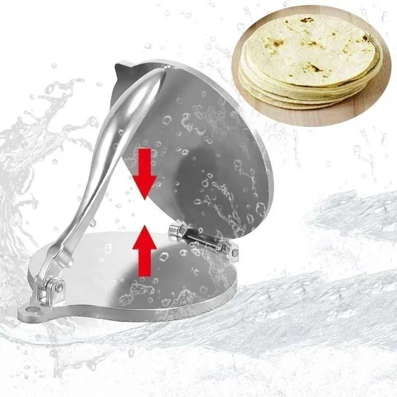 Prensa Para Tortillas Masa Acero Inoxidable Cocina -4