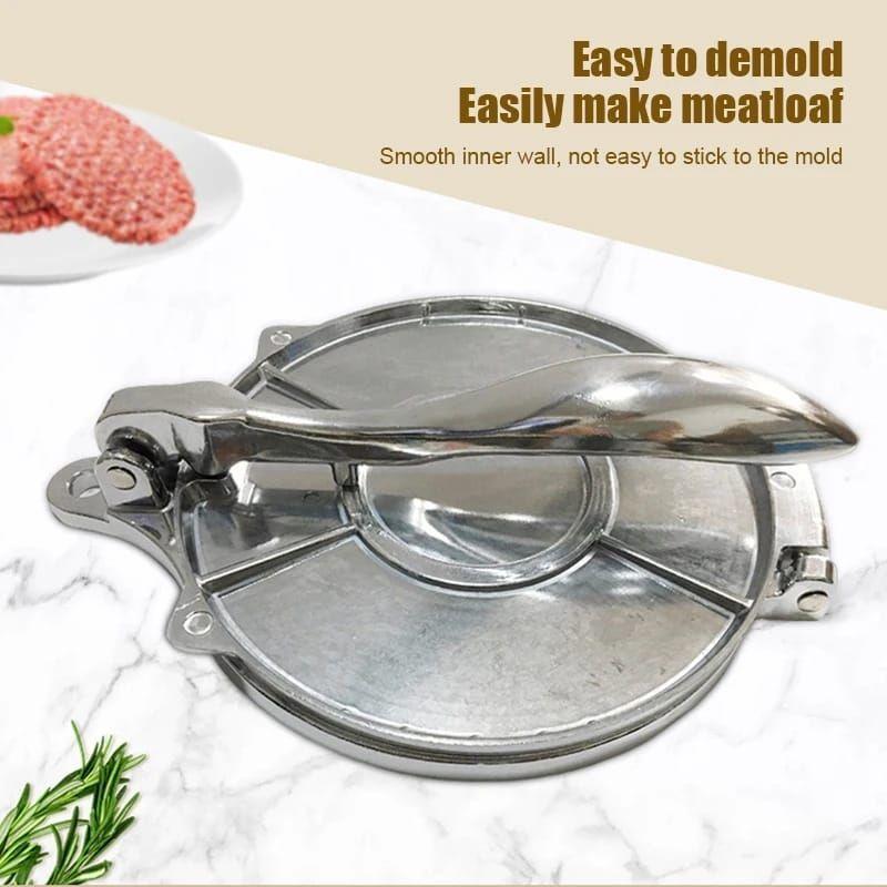 Prensa Para Tortillas Masa Acero Inoxidable Cocina -5