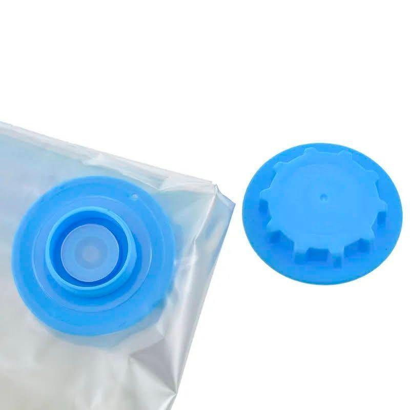 Pack x5 Bolsas Al Vacio Comprimir Ropa Medidas + Bomba Manual-3