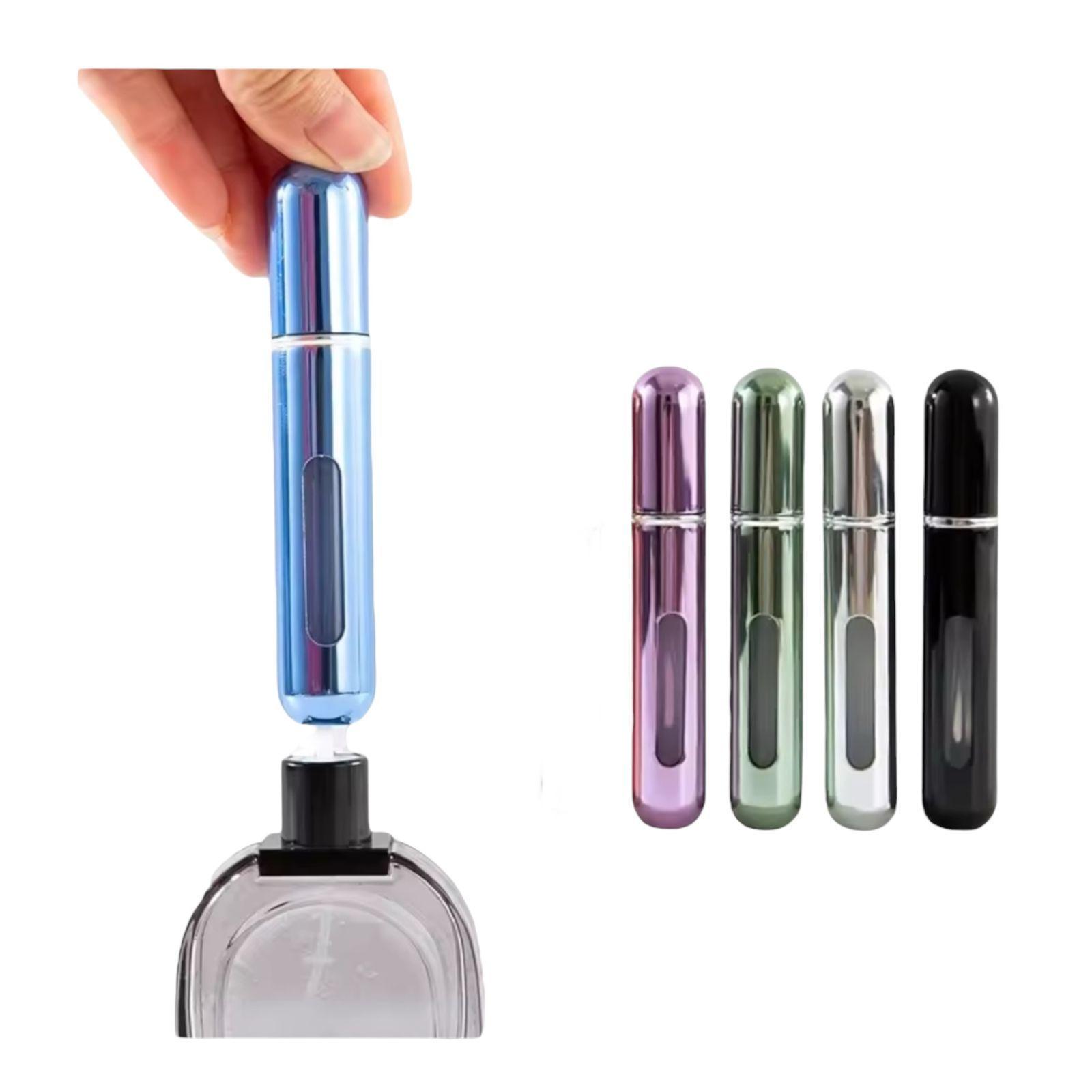 Pack x4 Botella Recargable Perfume Atomizador Portátil 5ml-0