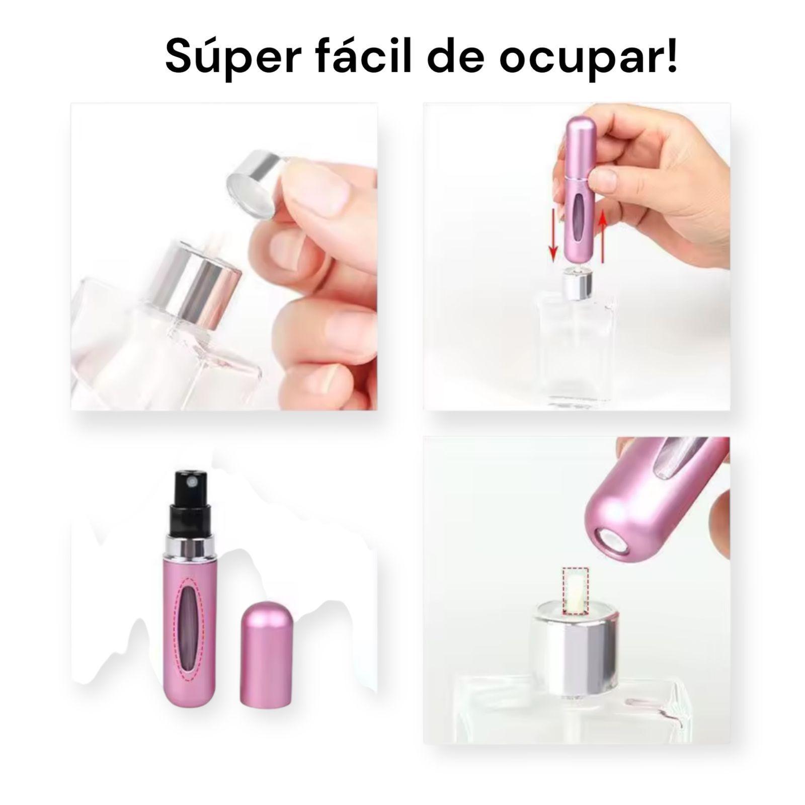 Pack x4 Botella Recargable Perfume Atomizador Portátil 5ml-4
