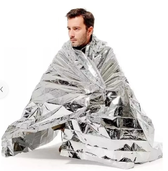 Manta Termica de Emergencia Aluminio 130x210-0