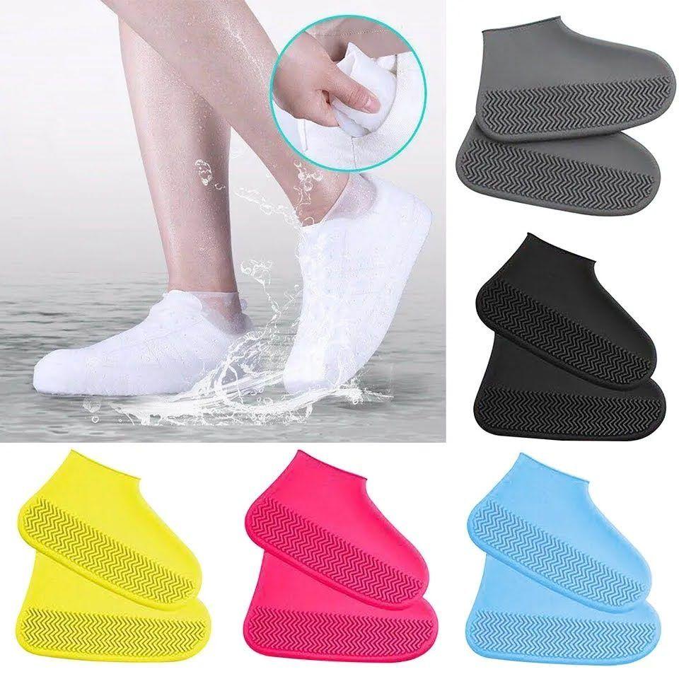 Fundas Cubre Calzado Impermeables Aislante Lluvia-4