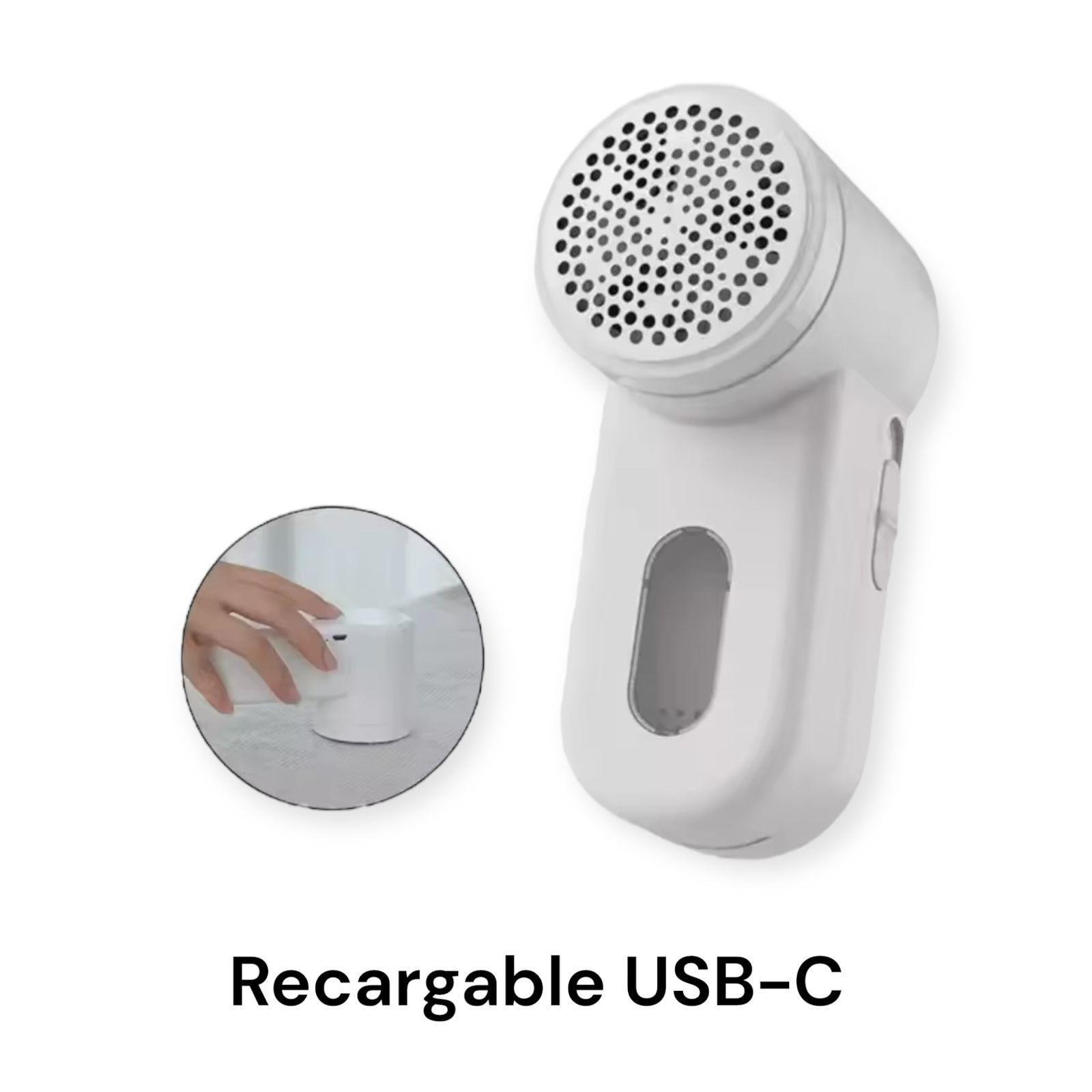 Quitapelusa Electrico Recargable Usb Saca Motas Removedor-4