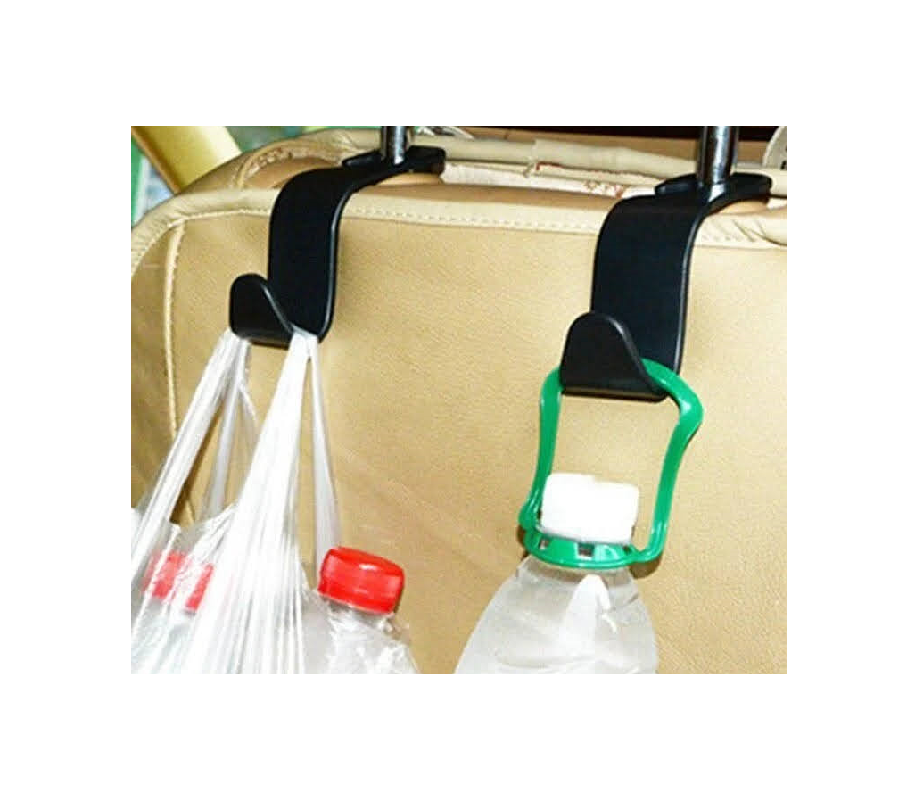 Pack x2 Gancho Colgador Reposacabezas Auto Soporte Organizador-4