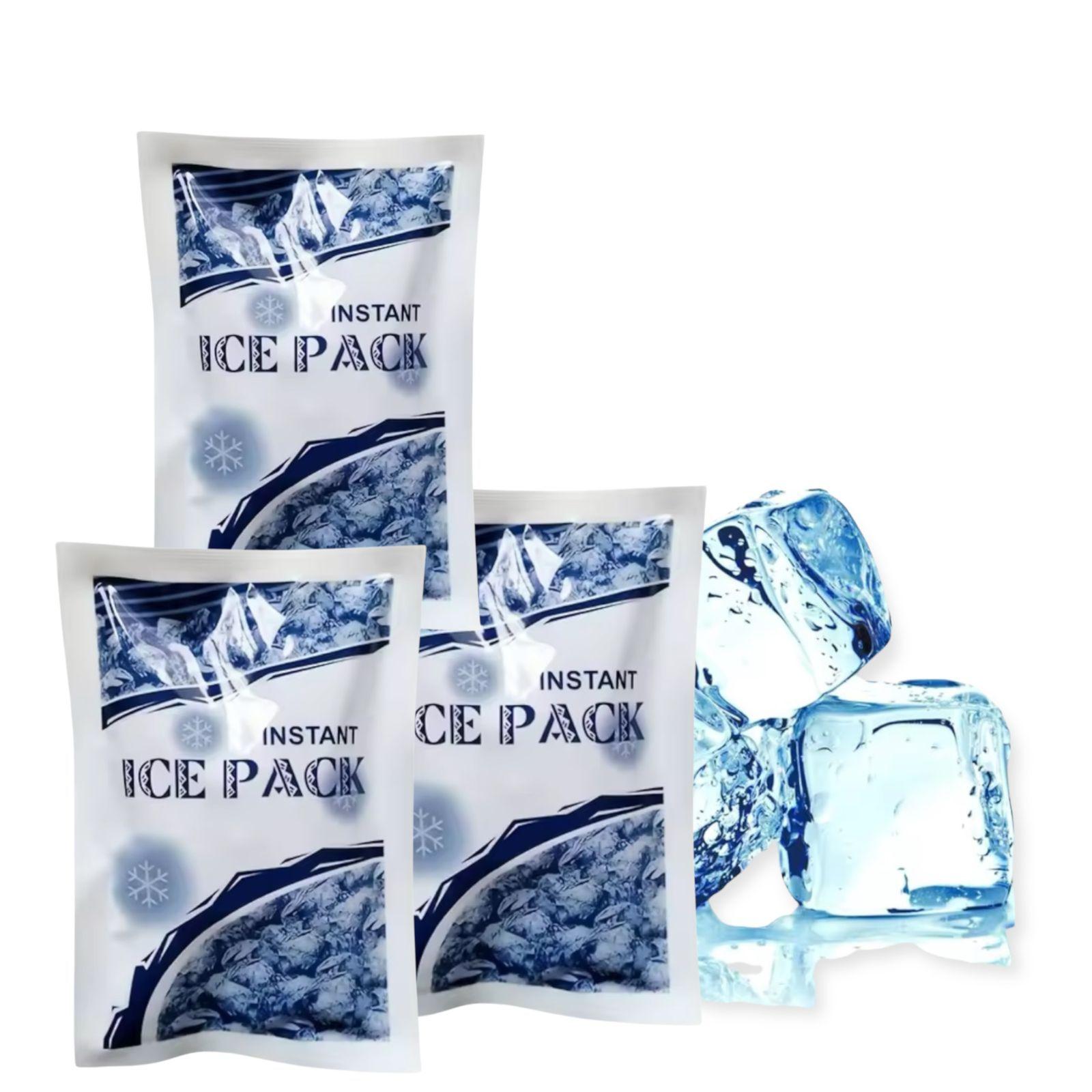 Pack x4 Bolsas Hielo Seco Refrigerador Lonchera Terapia-0