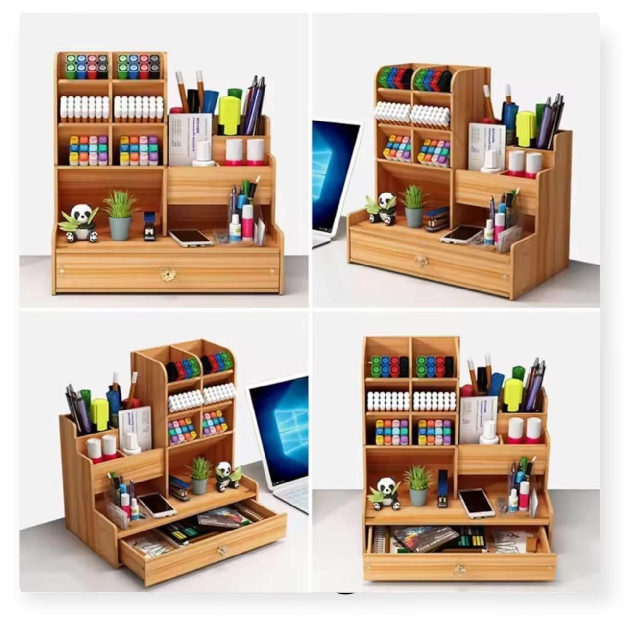 Organizador Escritorio Almacenamiento Portalapices Oficina-6