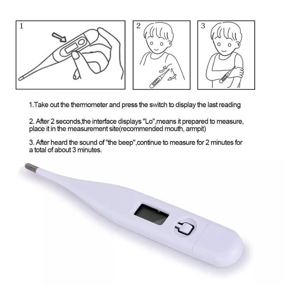 Termómetro Corporal Digital Tipo Lapiz Bebe Niños-5