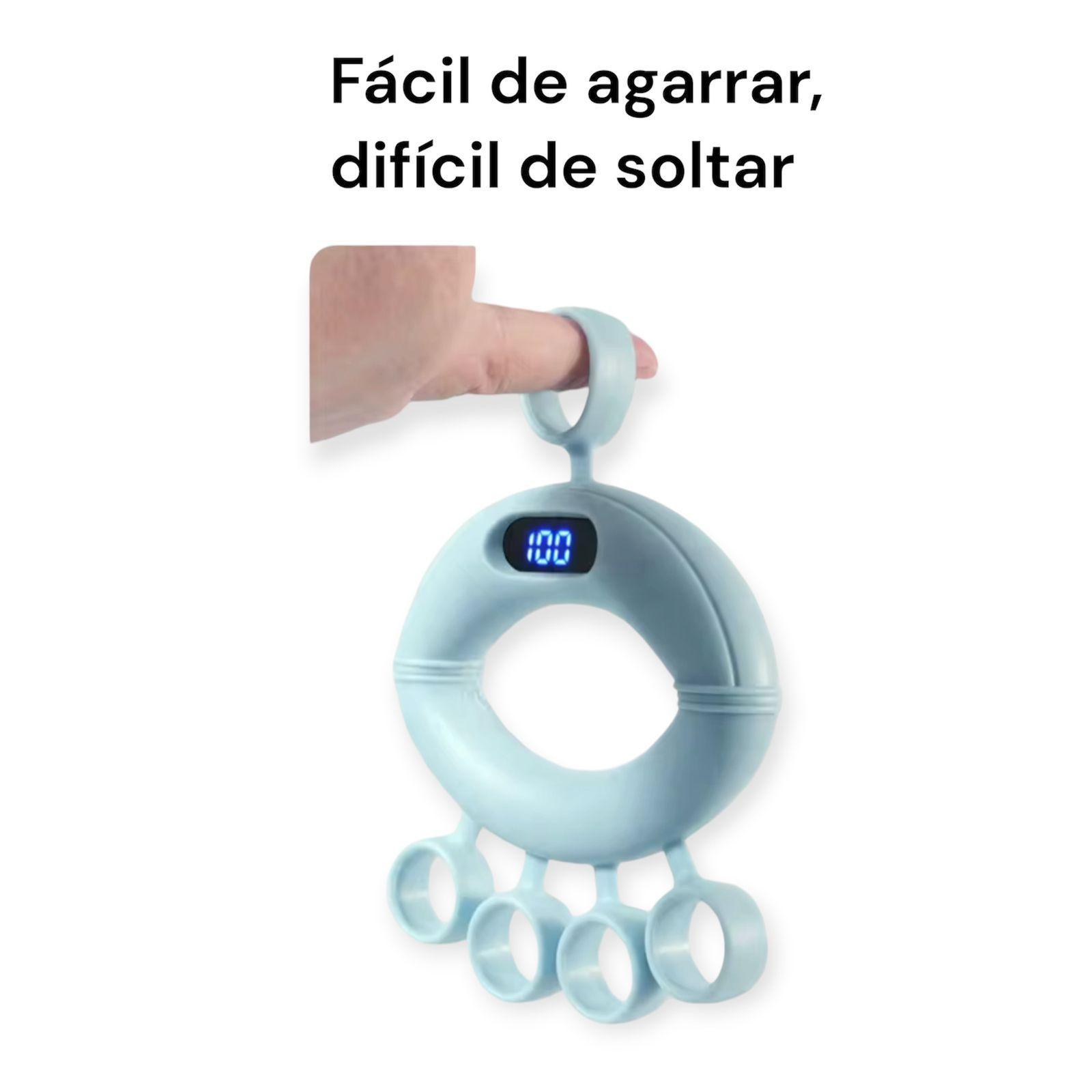 Ejercitador Dedos Mano Fortalecedor Con contador LCD Recargable-8