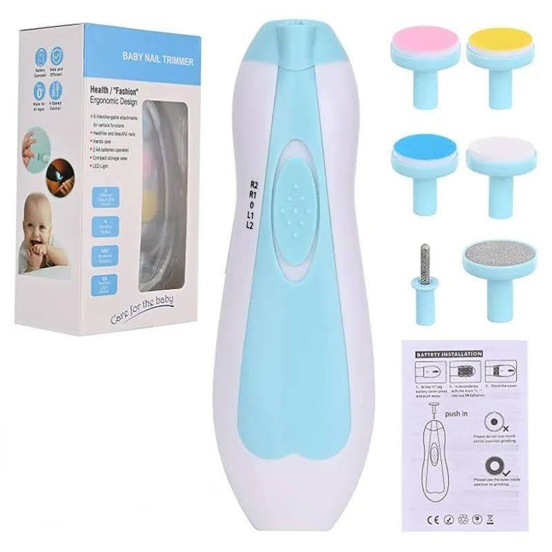 Corta Uñas Bebes Lima Electrica Para Bebes a Pila-4