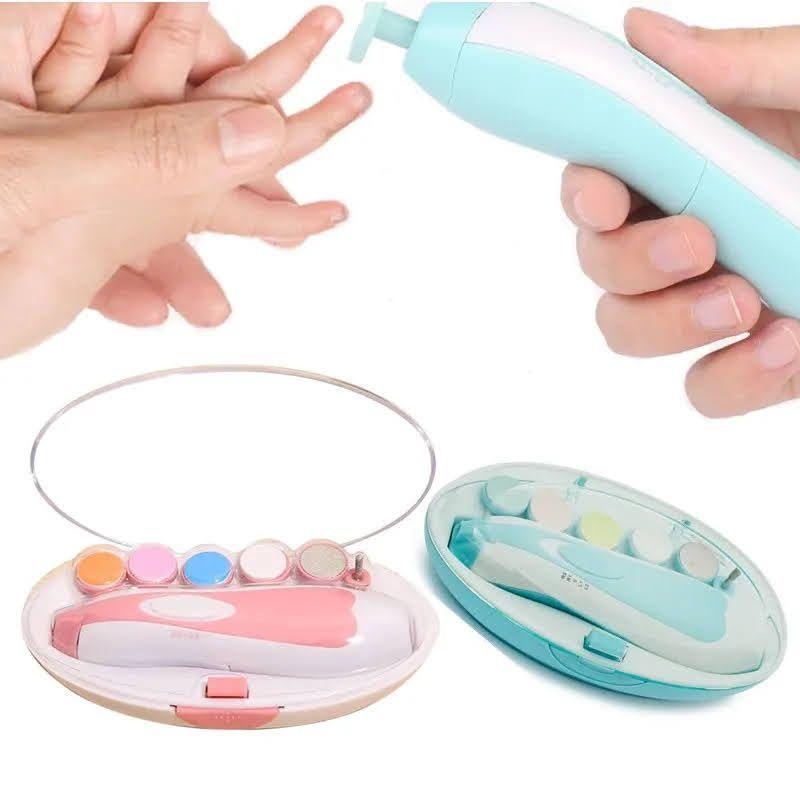 Corta Uñas Bebes Lima Electrica Para Bebes a Pila-5