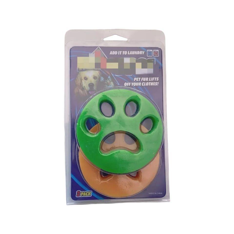 Removedor Pelos Silicona Mascotas Reutilizable 2pcs-4