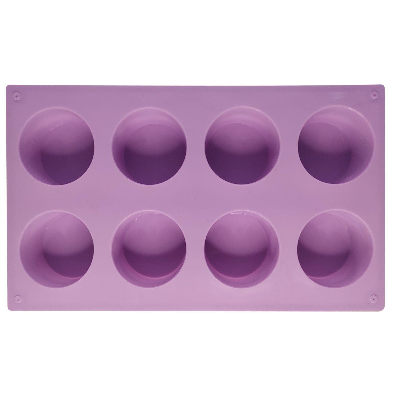 Molde Para Cupcakes De Silicona 8 Queques Reposteria Cocina-4