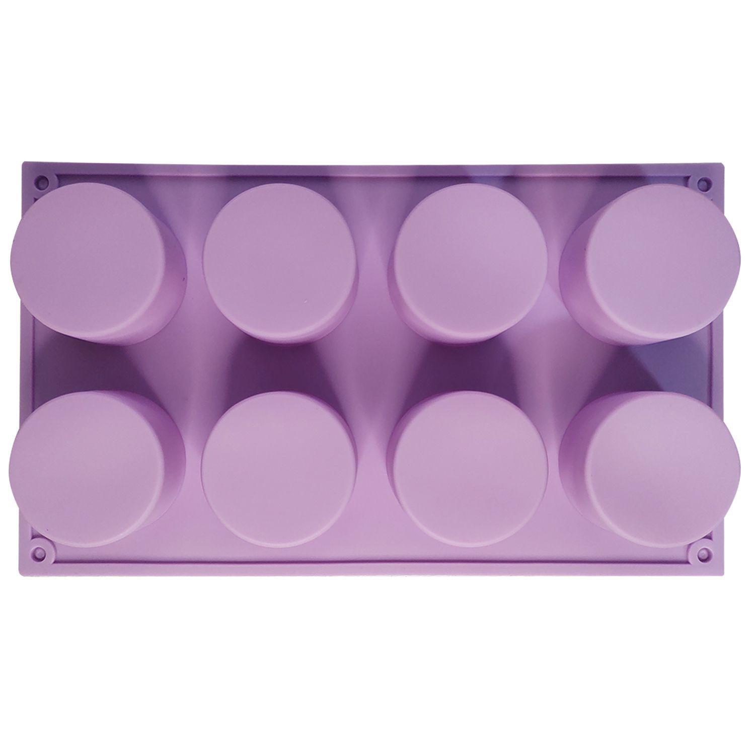 Molde Para Cupcakes De Silicona 8 Queques Reposteria Cocina-5