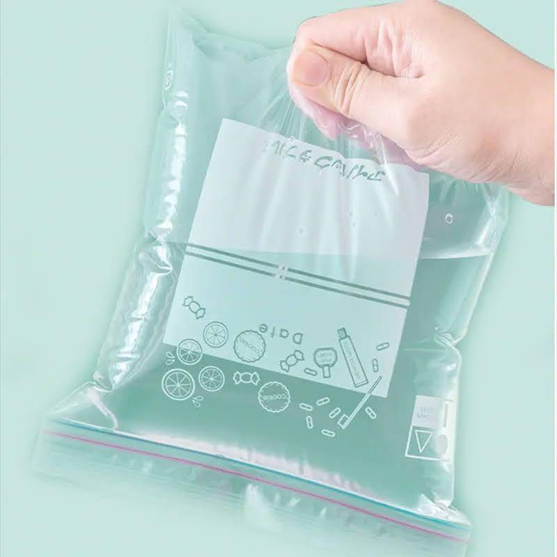 Bolsa Cierre Hermetico Reusable Cremallera Pequeña 18x16cm-3