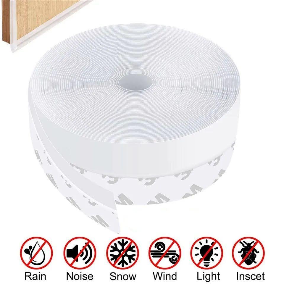 Burlete Autoadhesivo Antipolvo Para Ventana Puerta Anti Bichos-3