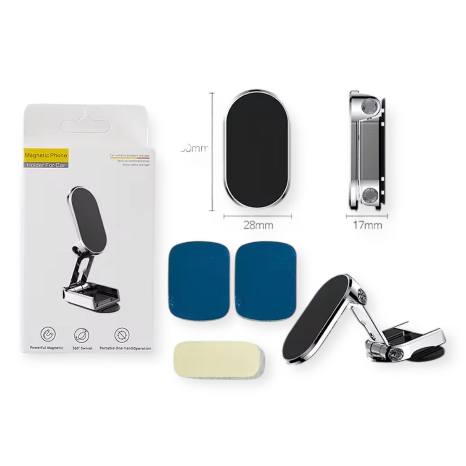 Soporte Celular Teléfono Tablet Magnético Imán Extensible-4