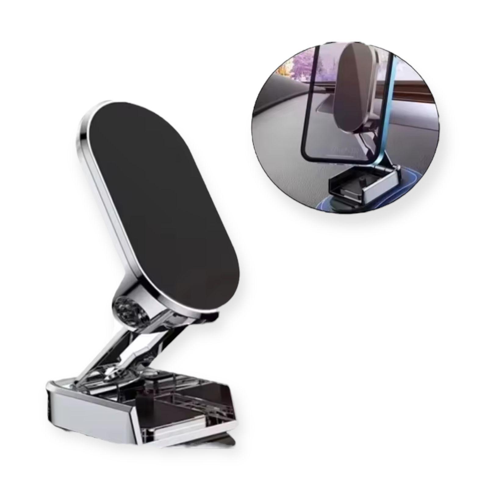 Soporte Celular Teléfono Tablet Magnético Imán Extensible-5
